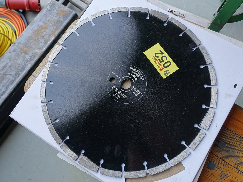 Diamantsägeblatt PHILIPSEN 19H 350 AS als Gesamtposten